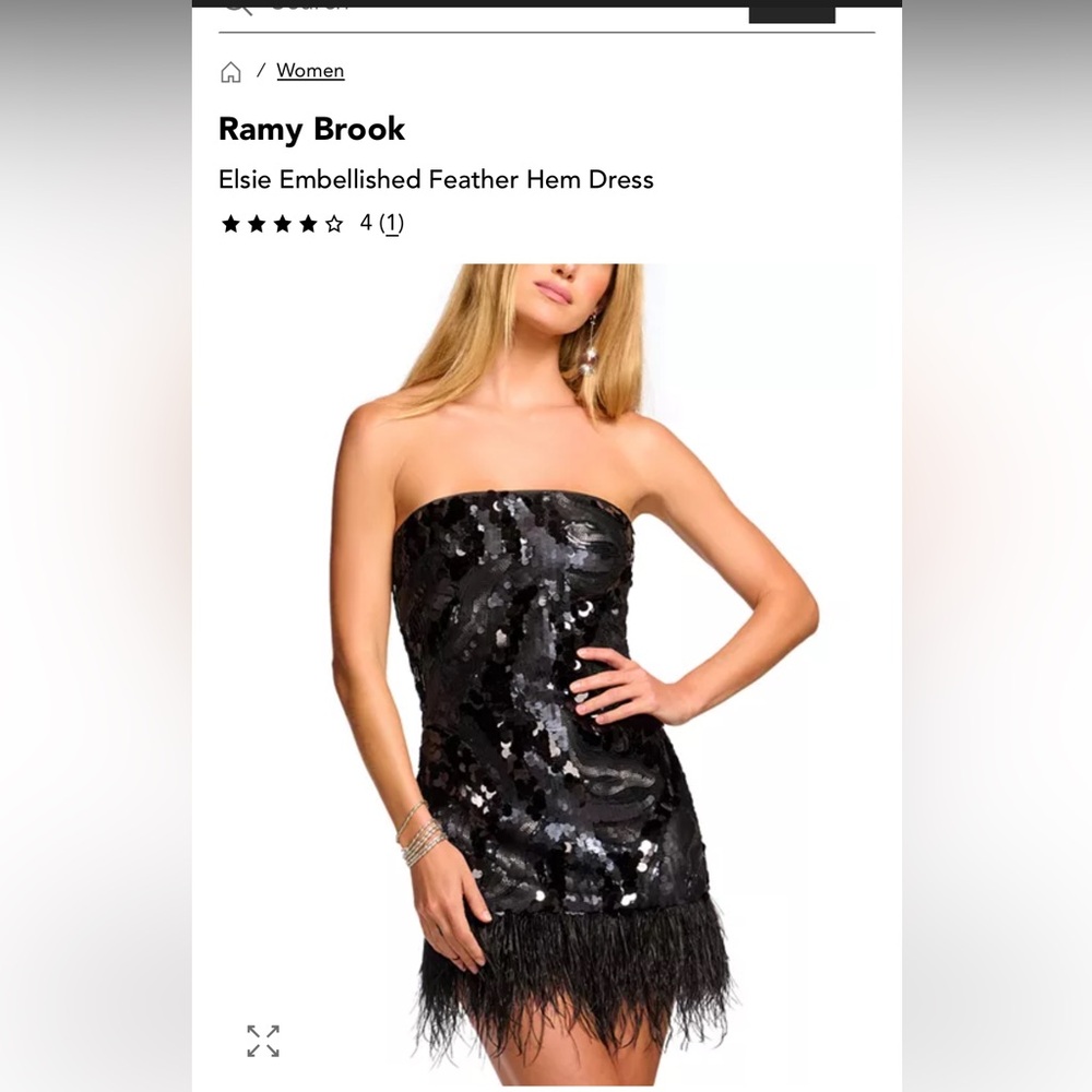 Sold out Ramy Brook dress Size 4